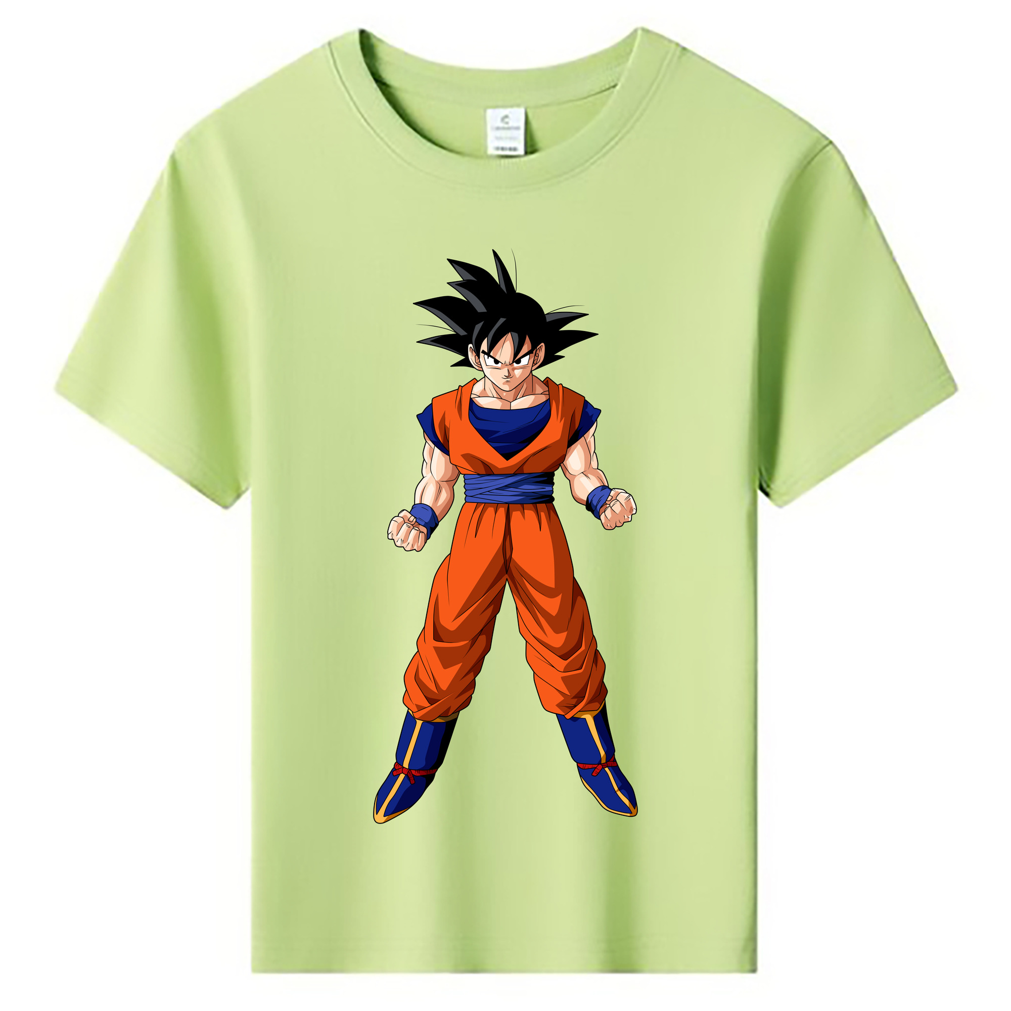 （画像用） ドラゴンボール 孫悟空（そん ごくう）Son Goku カカロット DRAGON BALL Kakarotto 綿100％キッズTシャツ（フロントプリント）